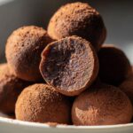 3 ingredient brownie no bake bites