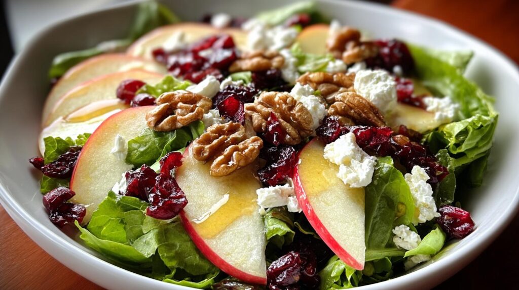 Apple cranberry salad