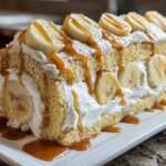 Banana Cream Roll Cake