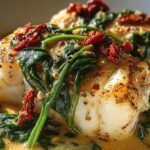 Creamy Tuscan cod