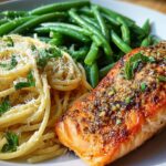 Garlic butter salmon