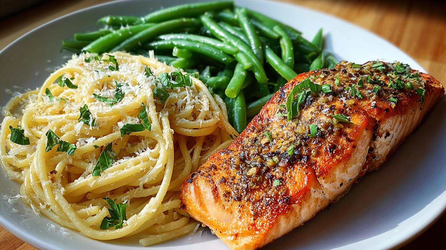 Garlic butter salmon