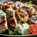 Grilled chicken salad