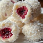 Raspberry Coconut Truffles