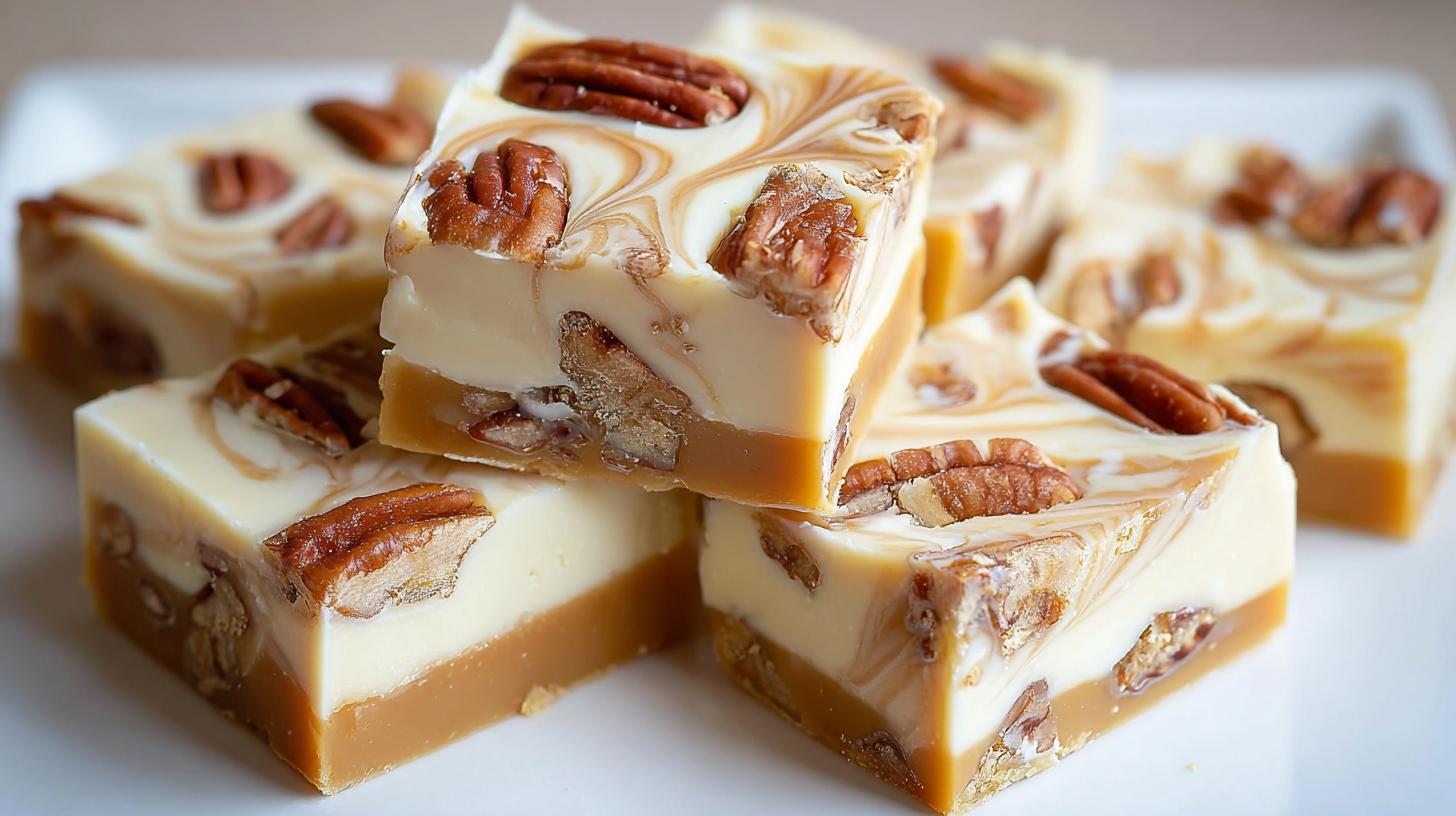 White Chocolate Caramel Fudge