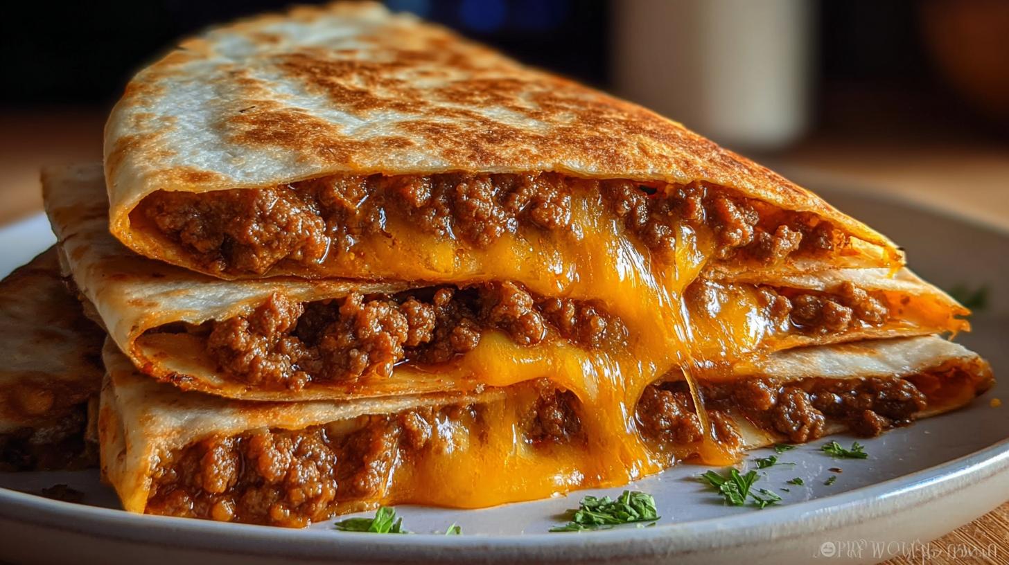 beef quesadillas