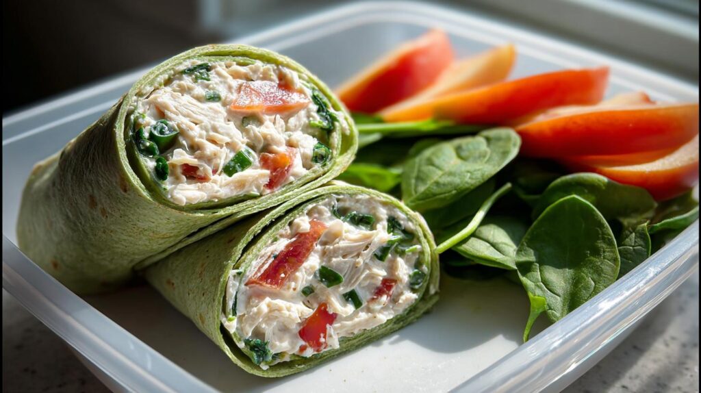 chicken salad wraps