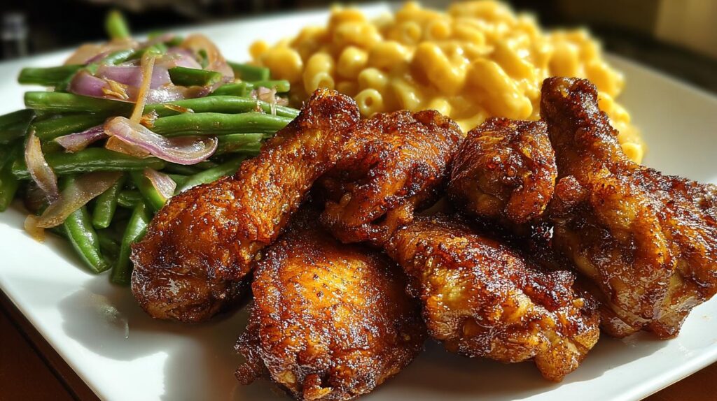 chicken wings dinner