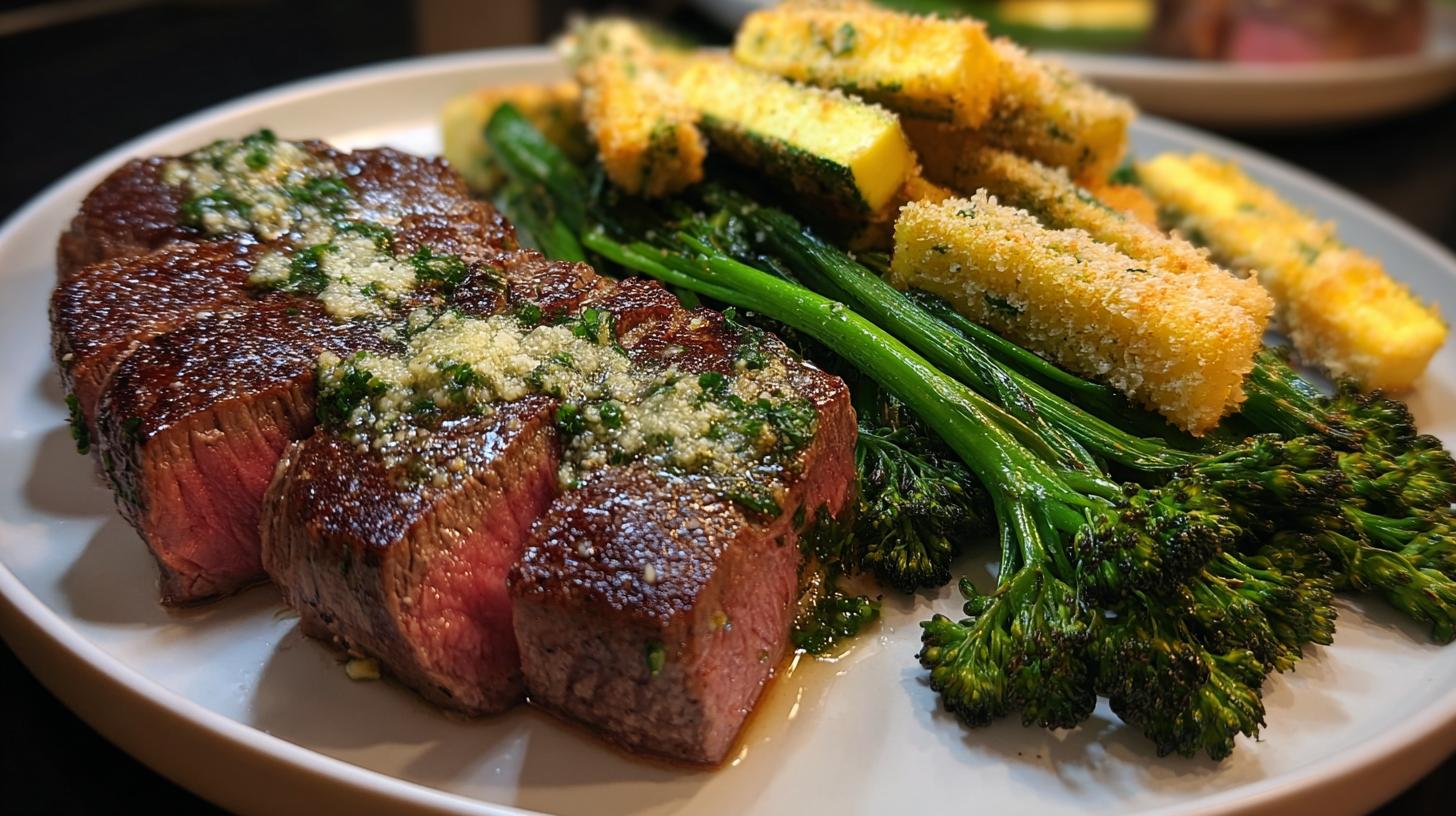garlic butter steak