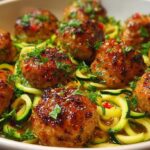 honey garlic turkey meatballs