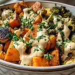 roasted vegetable bowl