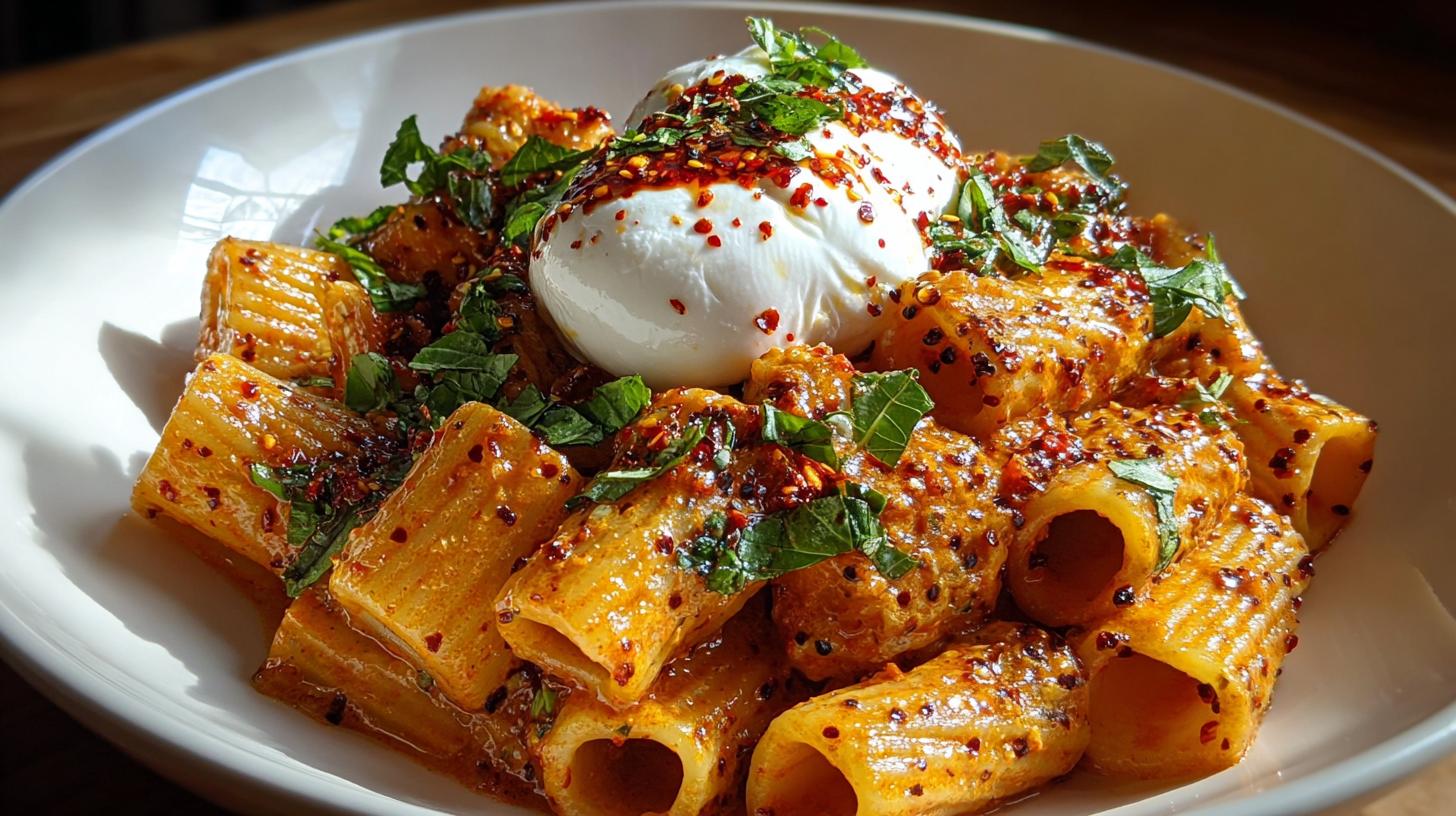 spicy rigatoni
