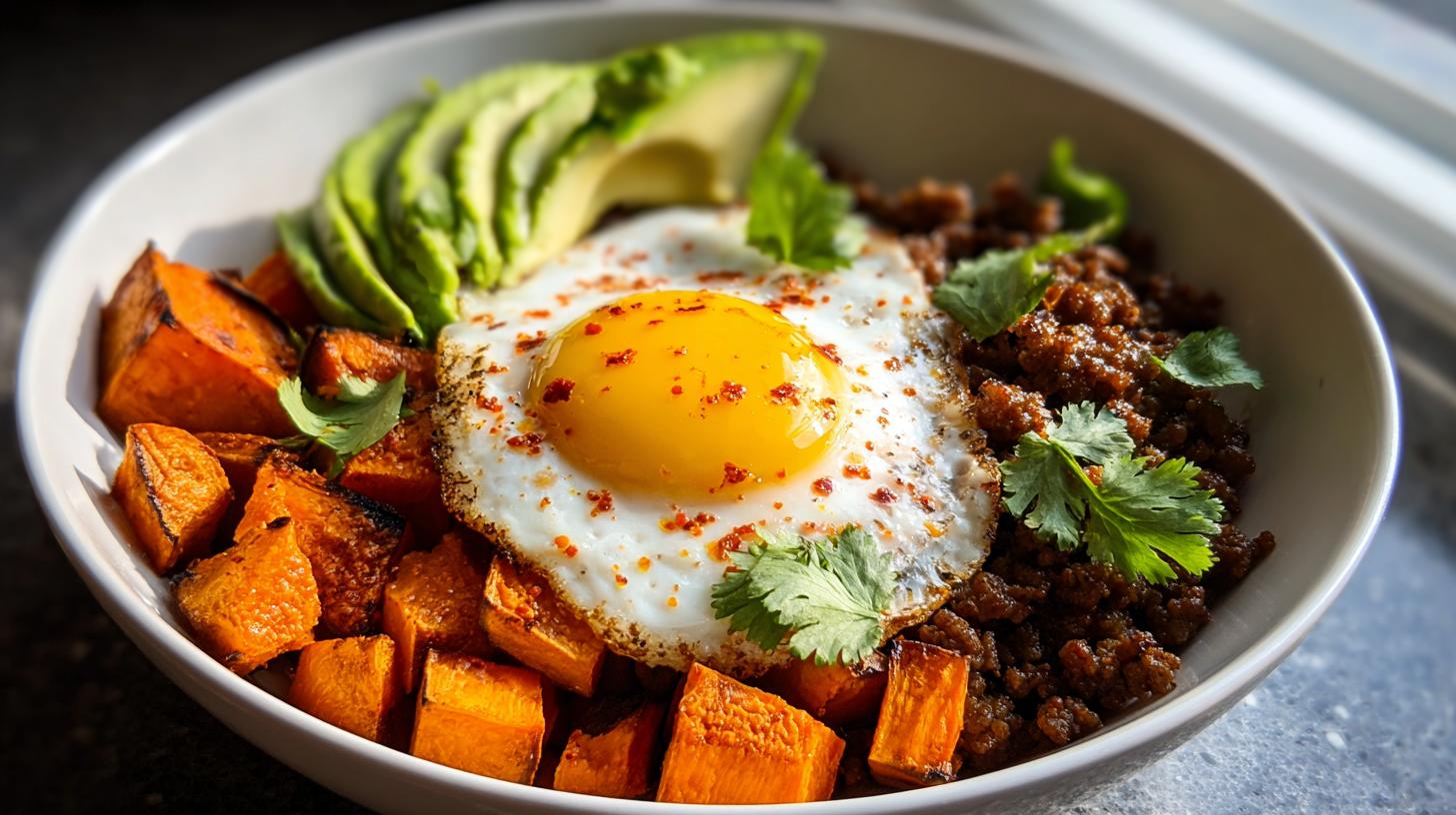 sweet potato breakfast bowl
