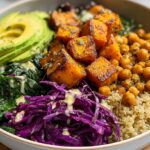 sweet potato chickpea bowl