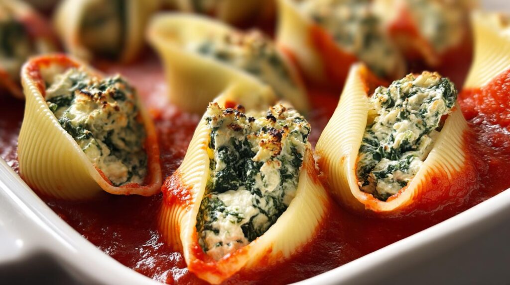 vegan stuffed shells