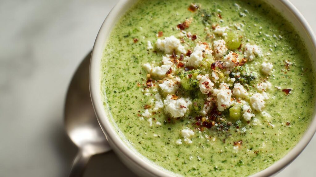 Broccoli Feta Soup