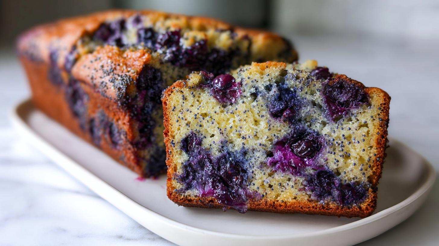 blueberry poppy seed bread