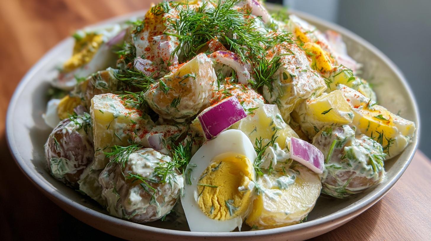 creamy dill potato salad