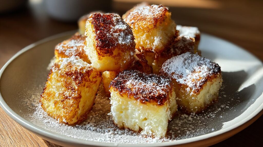 crispy cottage cheese treats