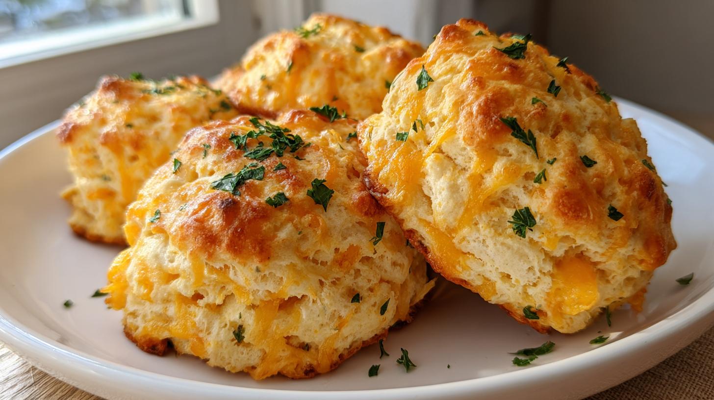 easy keto cheddar biscuits