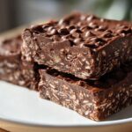no bake chocolate oat bars