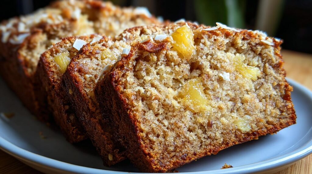 pineapple banana bread