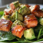 salmon avocado salad