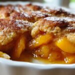 sugar free peach cobbler