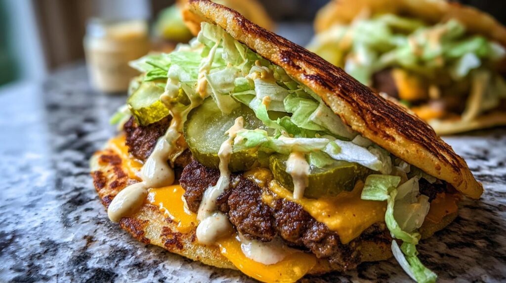 Keto Big Mac Smash Burgers