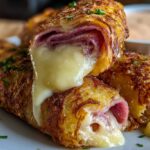 Keto Crispy Reuben Roll-Ups