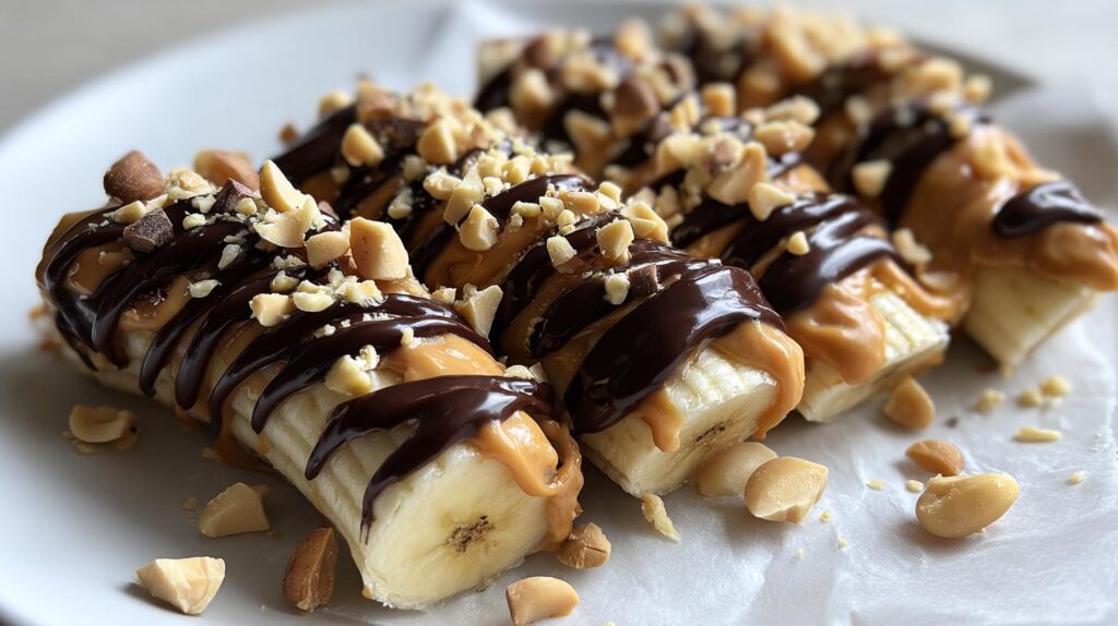 Low Calorie Banana Snickers