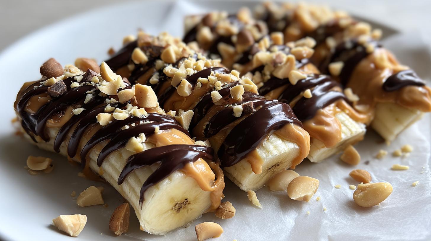 Low Calorie Banana Snickers
