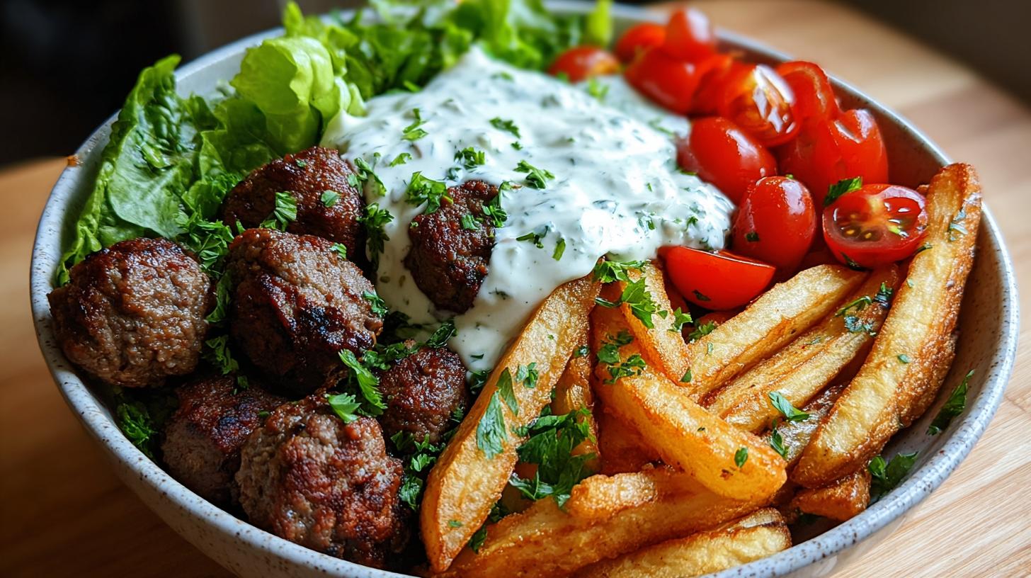 beef kofta bowl