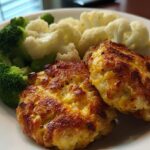 cheesy chicken fritters