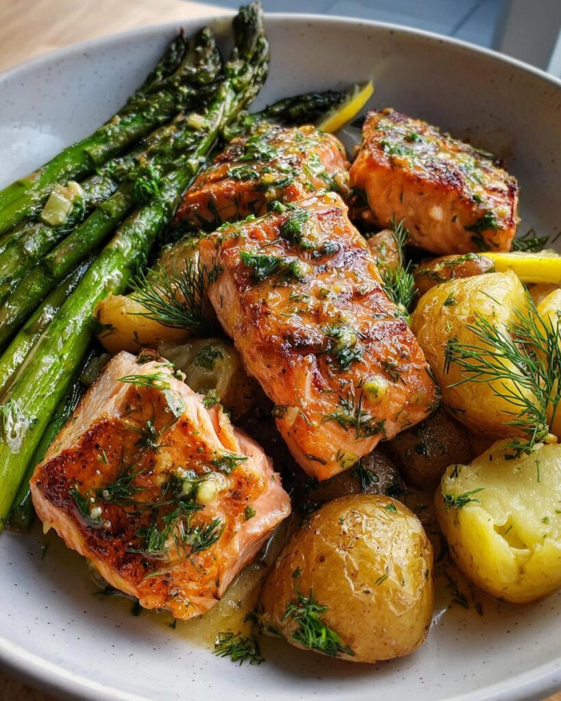 garlic butter salmon