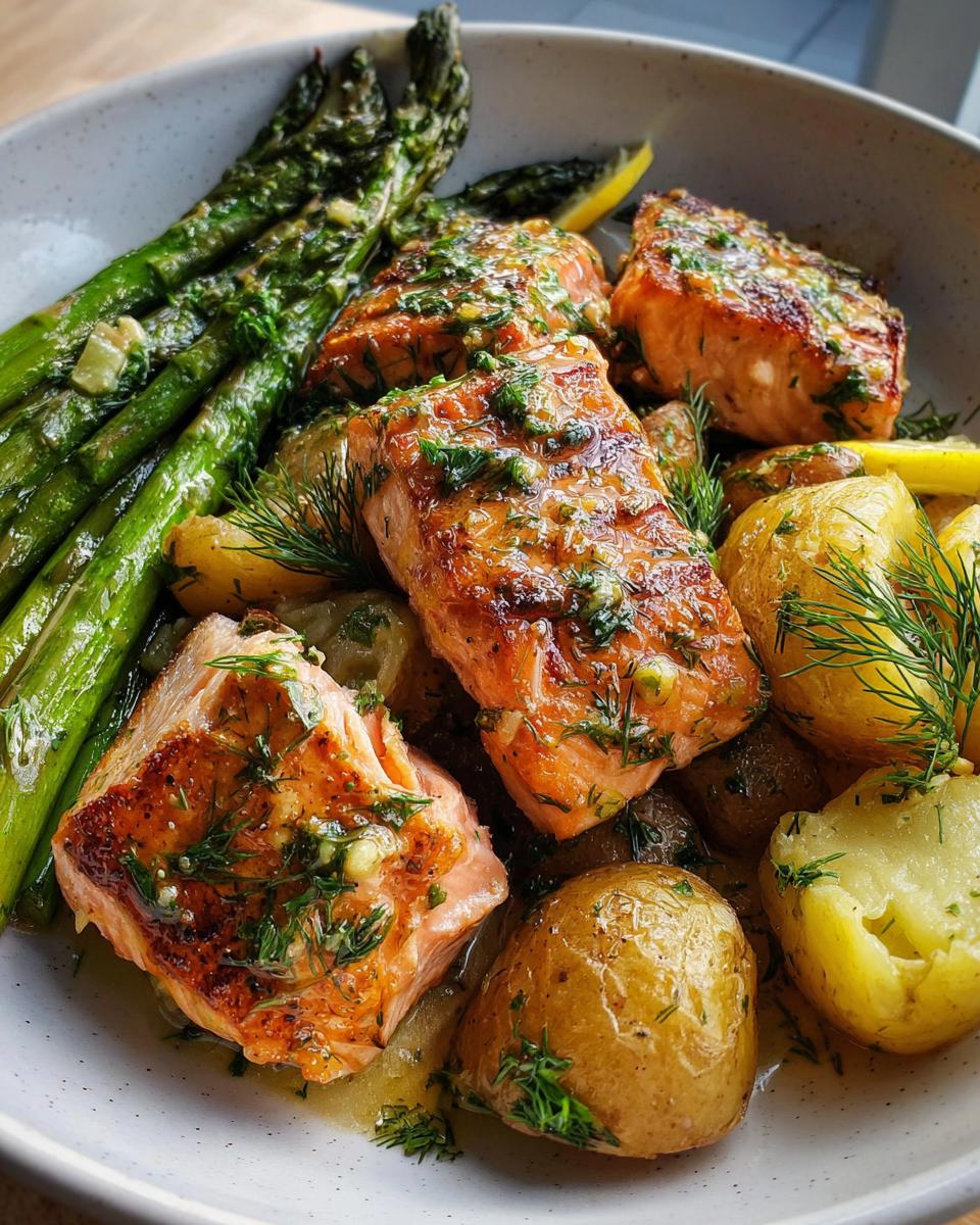 garlic butter salmon