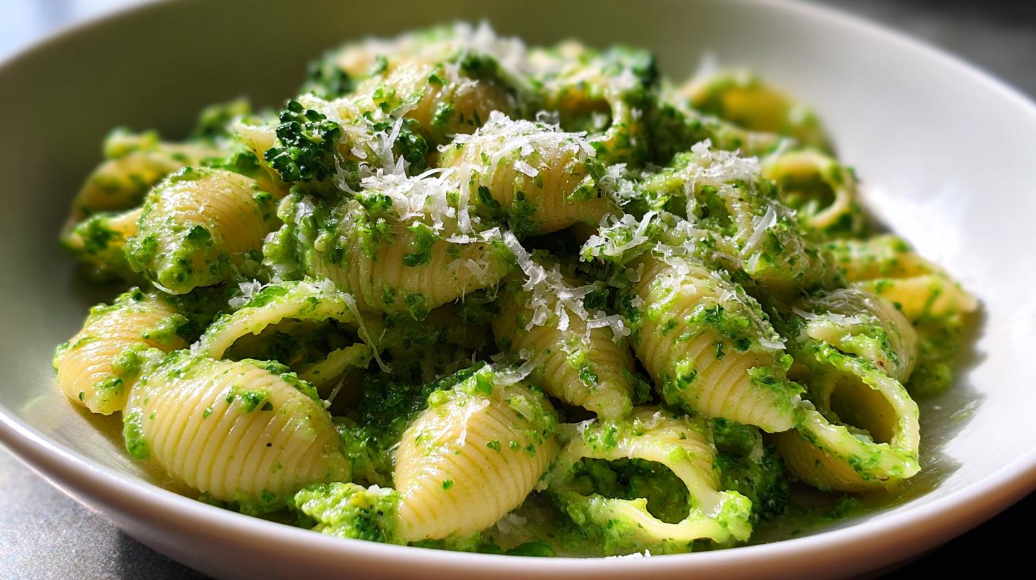 healthy broccoli pasta