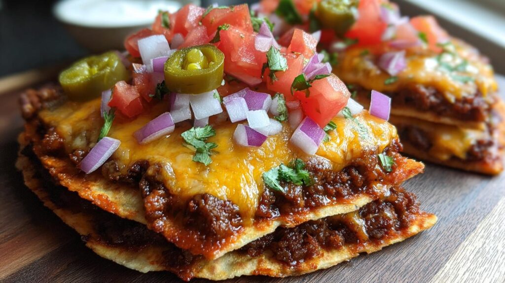 keto homemade mexican pizza