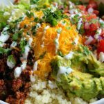 low carb burrito bowl