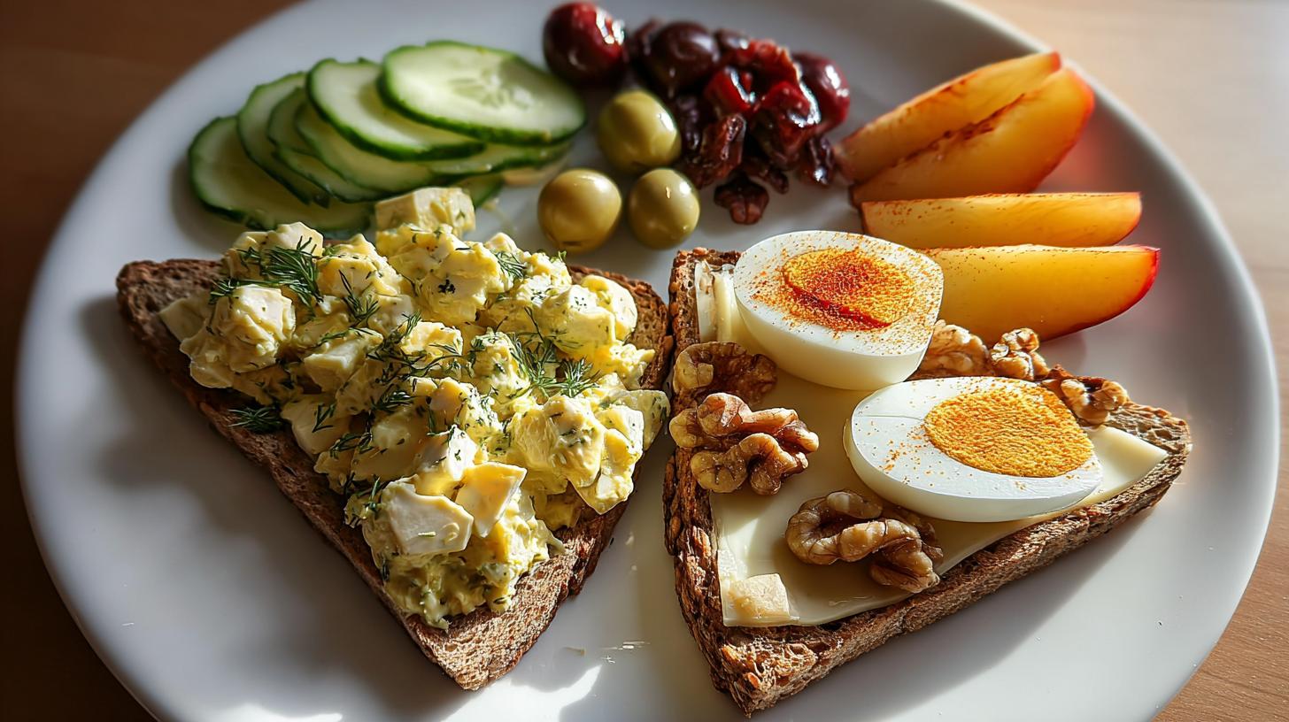 mediterranean breakfast plate