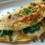 savory vegan tofu omelette