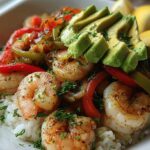 shrimp rice bowl