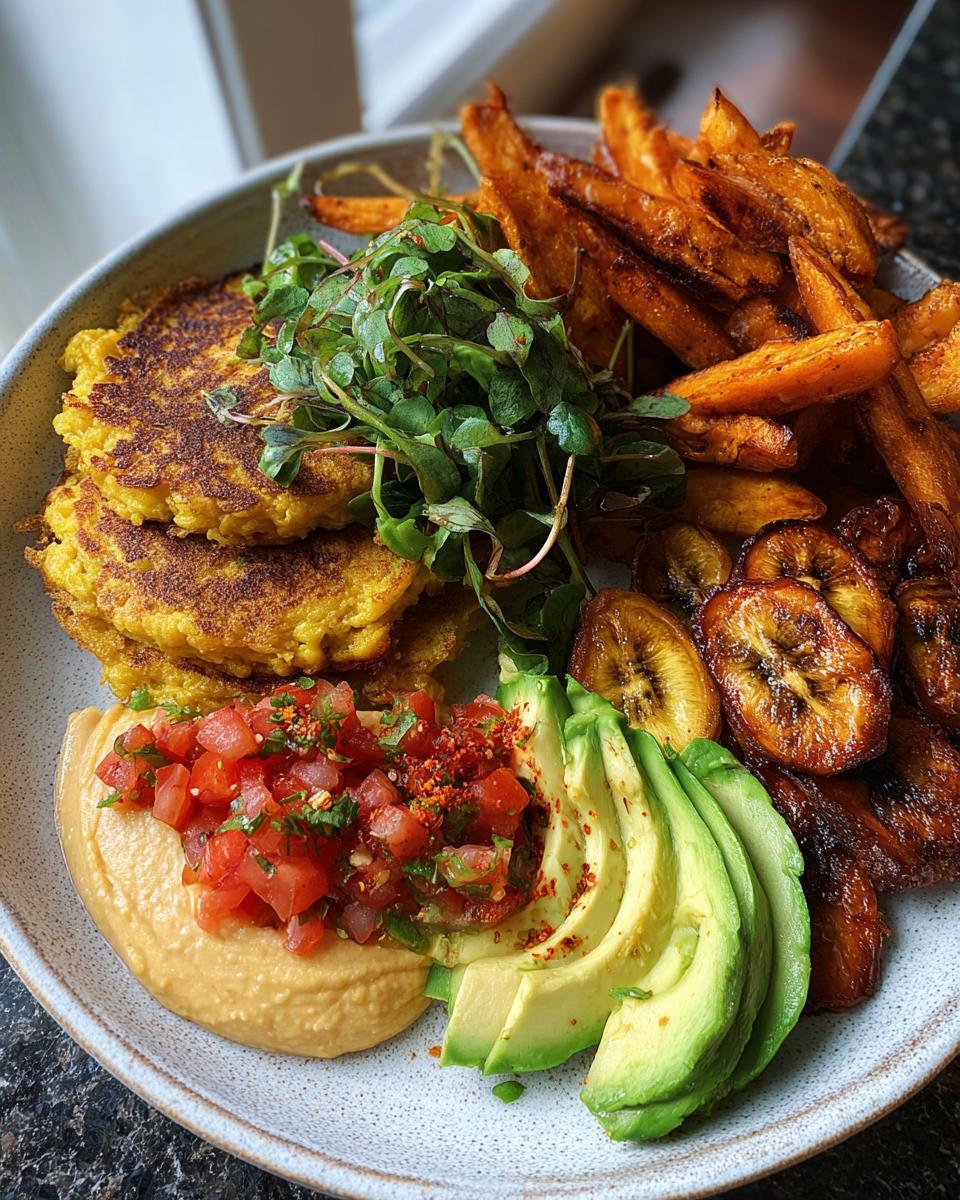 vegan brunch plate