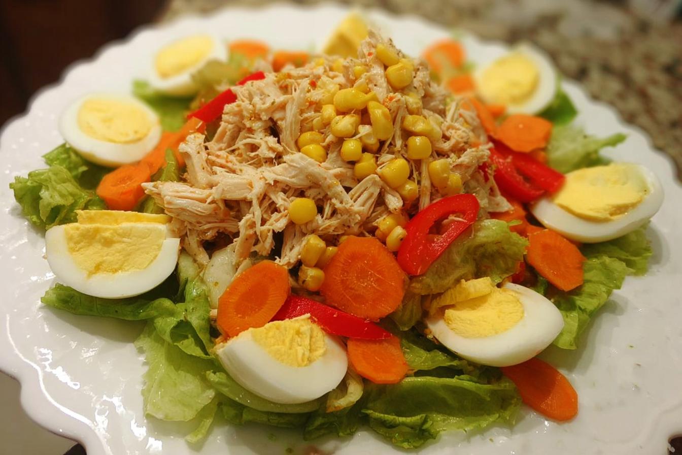 Shredded Chicken Salad