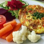 Veggie Omelet Plate