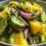 pineapple cucumber salad