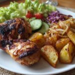 roasted chicken leg quarters recipe