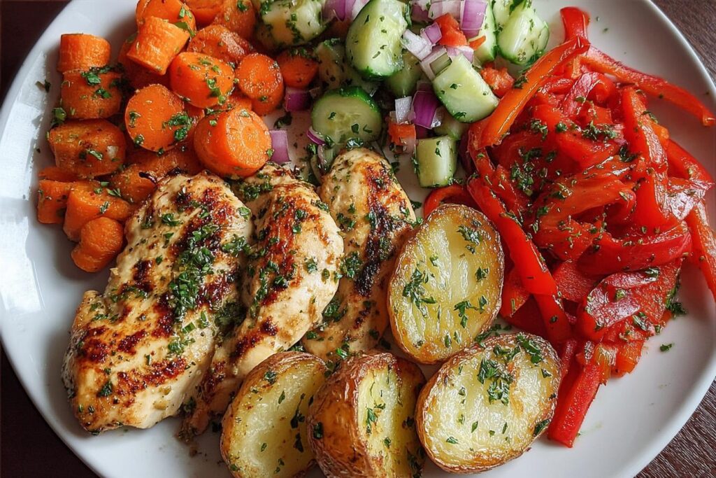 Garlic Herb Grilled Chicken