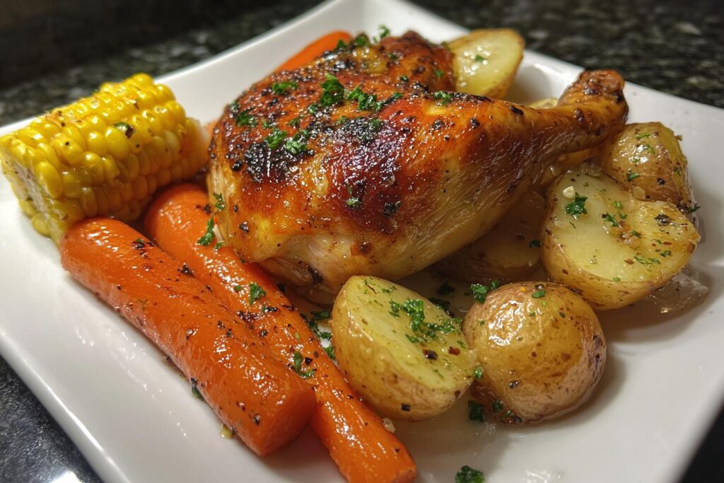 Herb Roasted Chicken Dinner