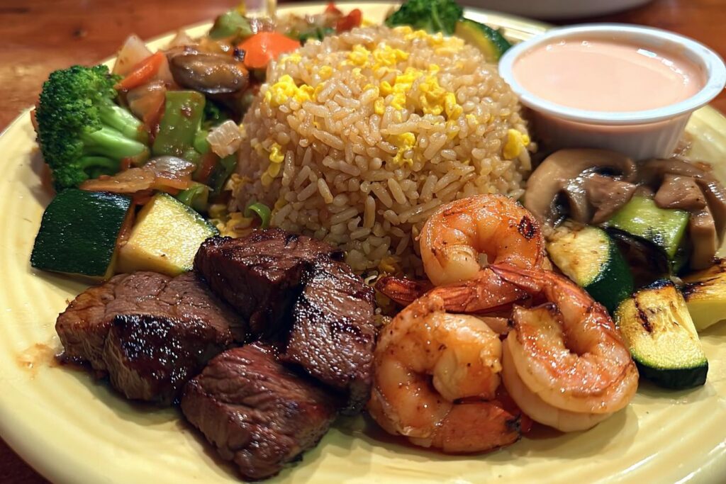 Hibachi Steak and Shrimp